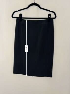 LOFT Black Pencil Skirt - Classic Straight Silhouette